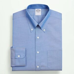 Brooks Brothers Stretch Supima® Cotton Non-Iron Pinpoint Oxford Dress Shirt 16.5
